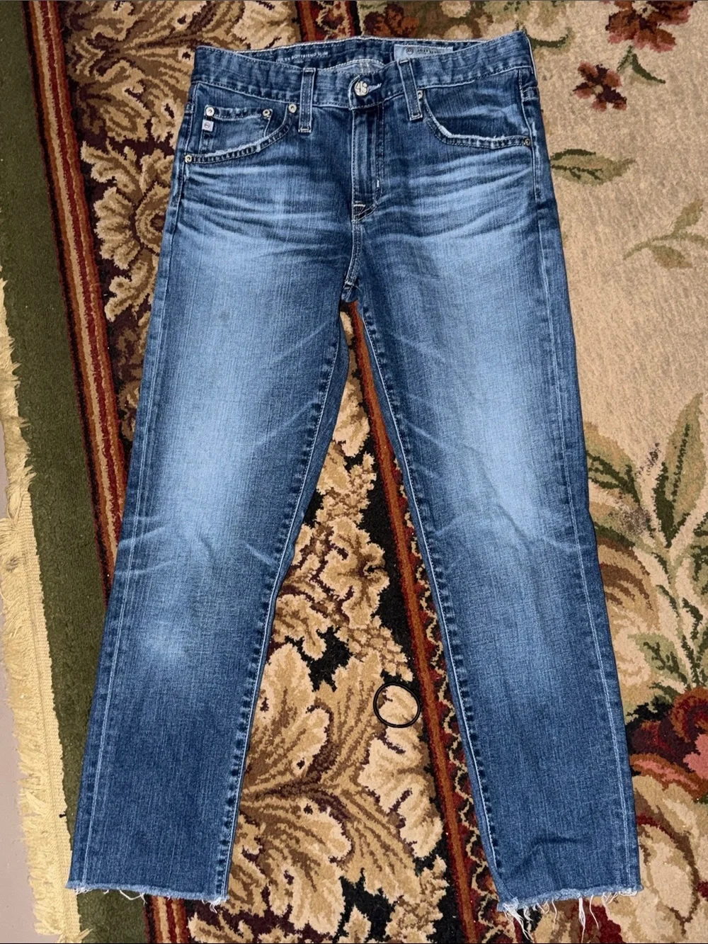 Ag Adriano Goldschmied The Ex-Boyfriend Slim Jeans The Slouchy Jean Size 26